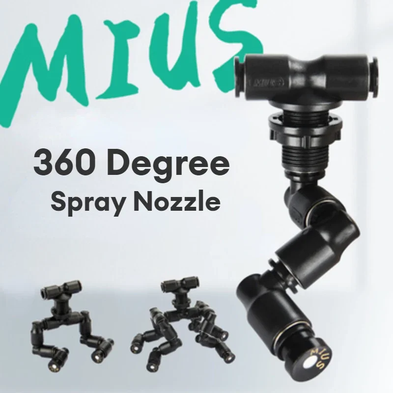 Misting Nozzle Reptile - Rettili Rotante a 360 Gradi Fogger