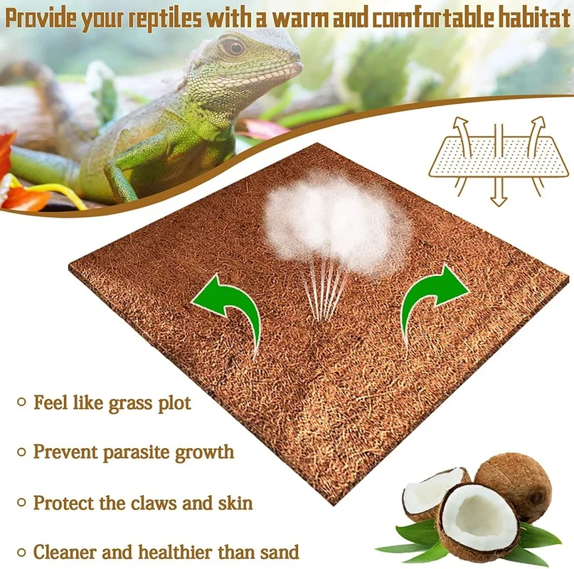 Tappeto per rettili Tappetino  - Substrate Coconut Fiber recensione e prezzo