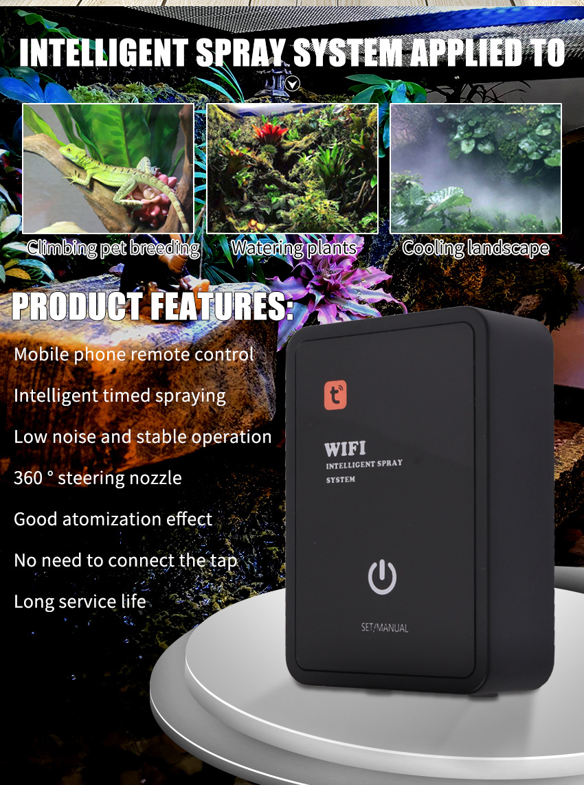 Sistema di Nebulizzazione WiFi - Misting Nozzle Reptile recensione e prezzo