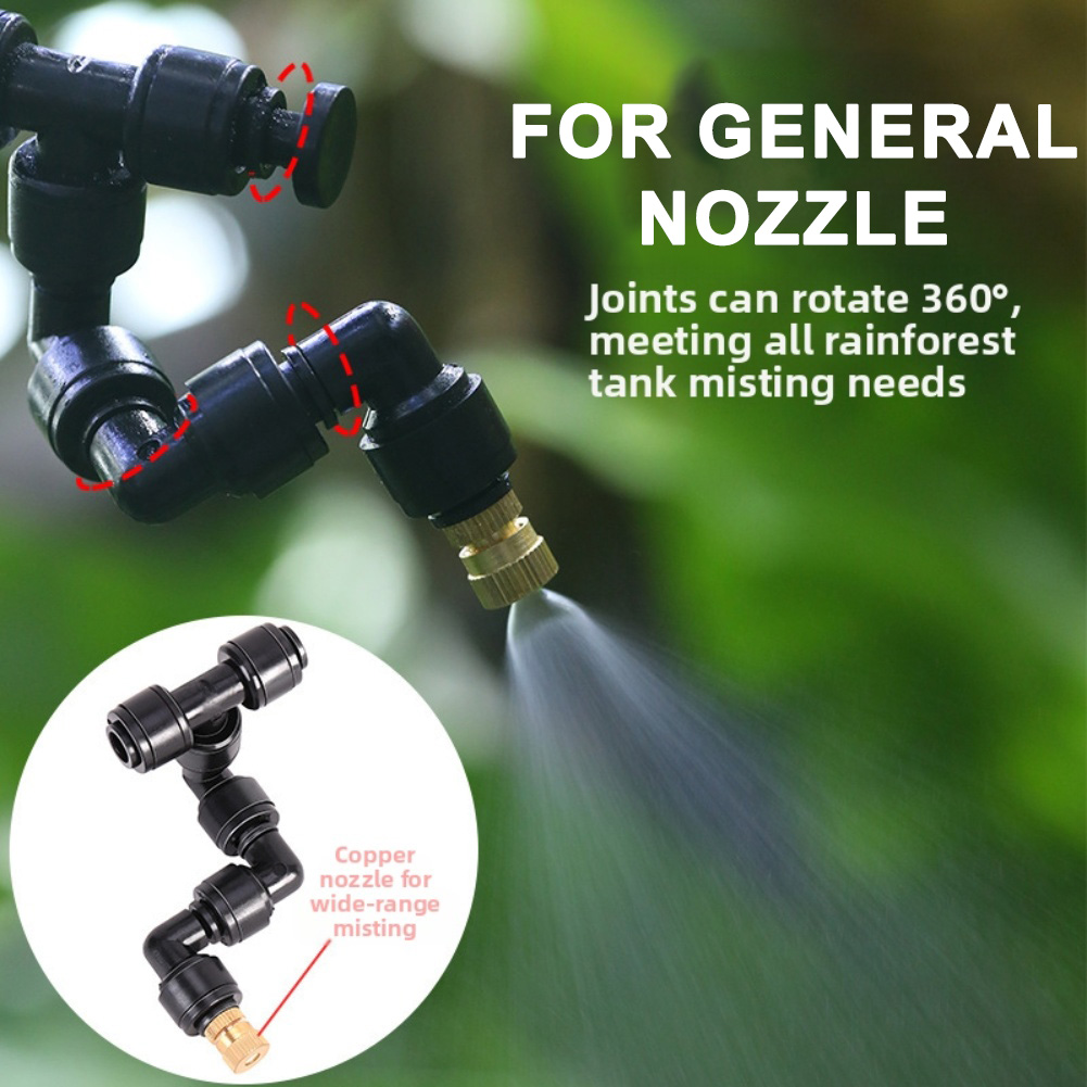 2 ugelli neri per atomizzazion - Misting Nozzle Reptile recensione e prezzo