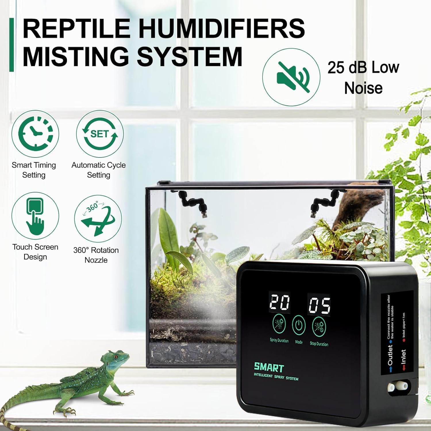 Umidificatori per Rettili, Sis - Misting Nozzle Reptile recensione e prezzo